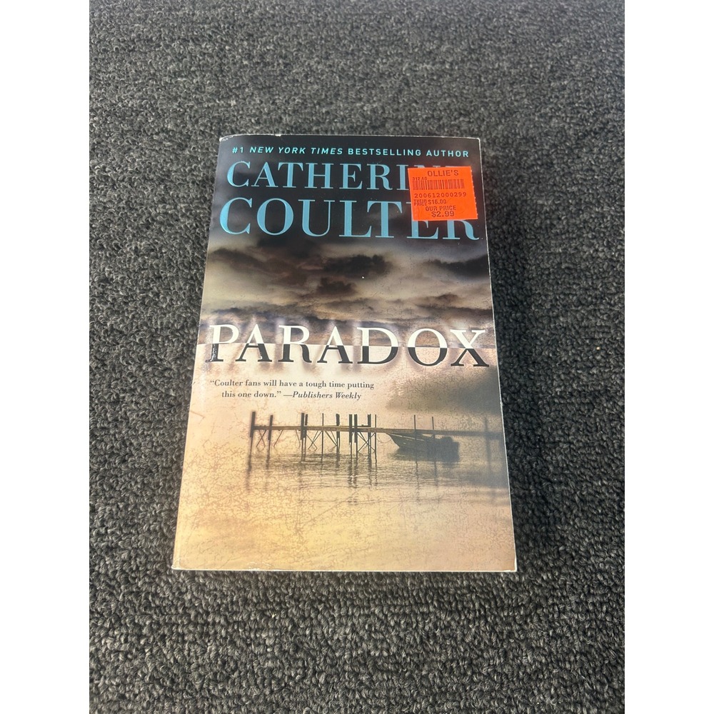 Paradox Catherine Coulter FBI Thriller Series Book 22 Paperback 9781501138133